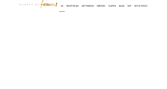 Desktop Screenshot of marketmefamous.com