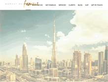 Tablet Screenshot of marketmefamous.com